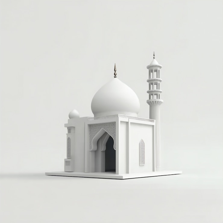 Kostenlose Foto stillleben des islamischen kirchengebäudes