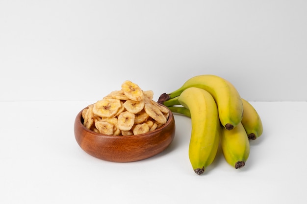 Kostenloses Foto stillleben des rezepts mit bananenplantaine