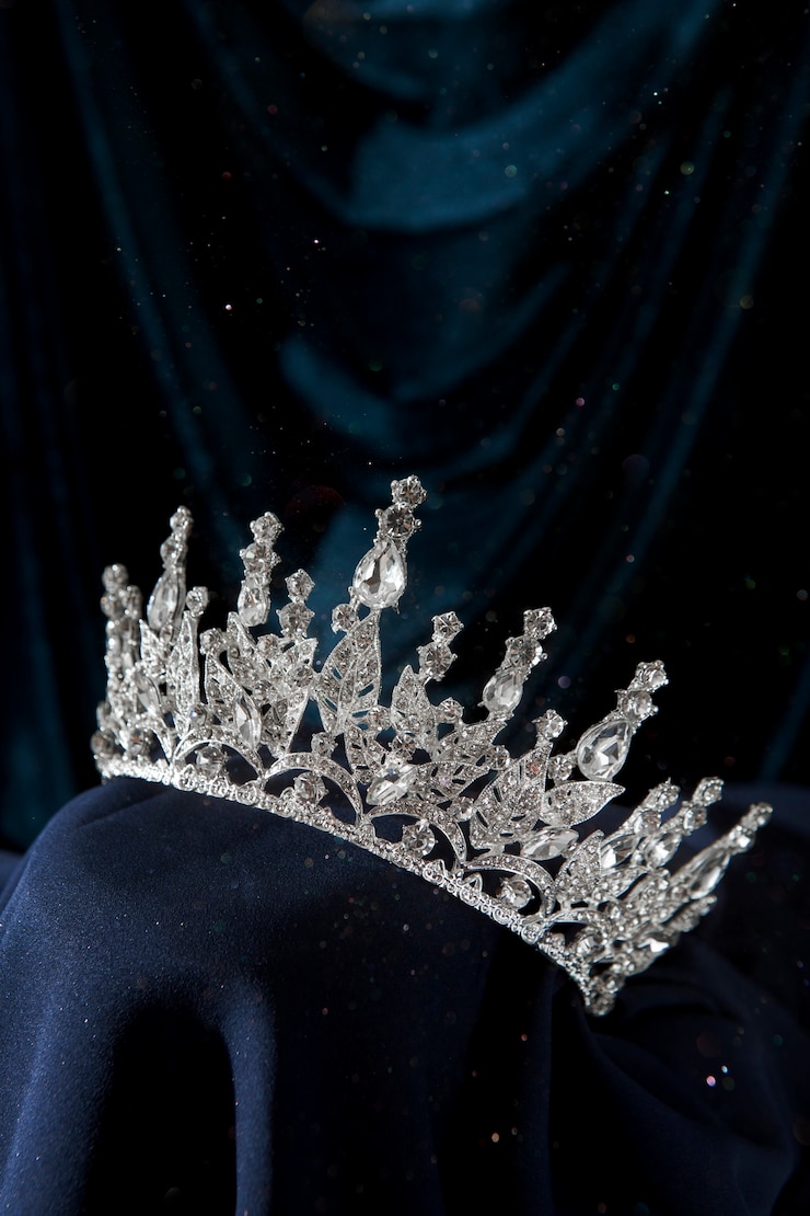Kostenlose Foto stillleben mit herrscherkrone