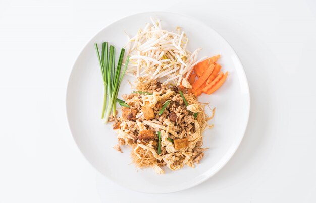 Stir Fry Nudeln im Thai-Stil