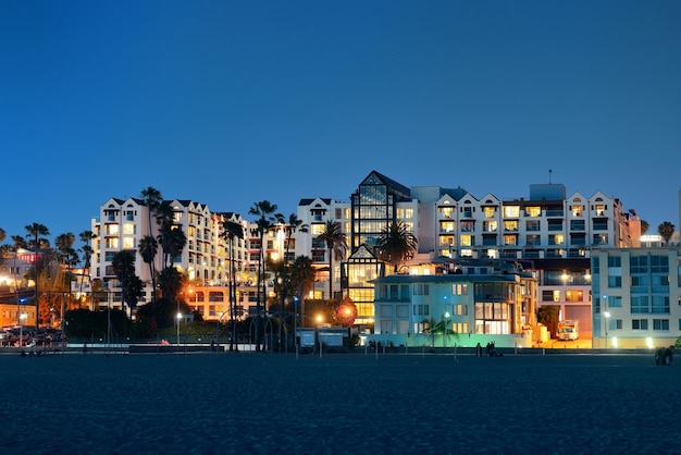 Strand von Santa Monica in Los Angeles