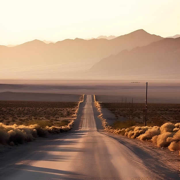 Kostenloses Foto straße im death valley national park kalifornien vereinigten staaten von amerika