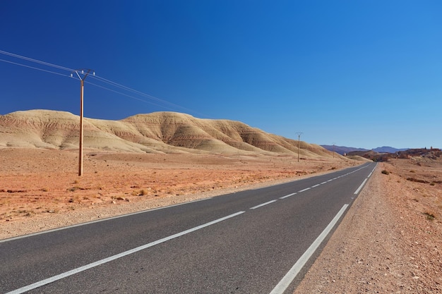 Straße nach Marrakesch