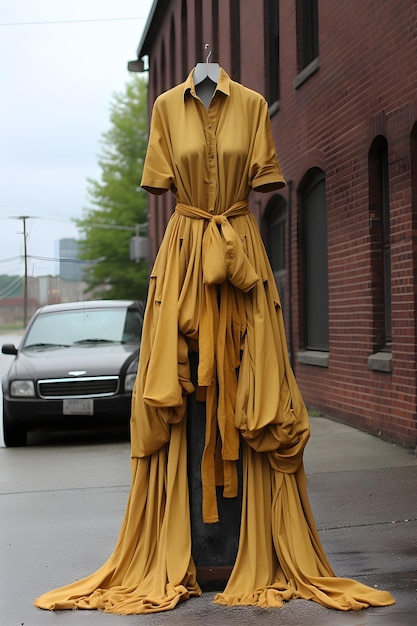 Straßenfrau Modekleidung Hintergrund