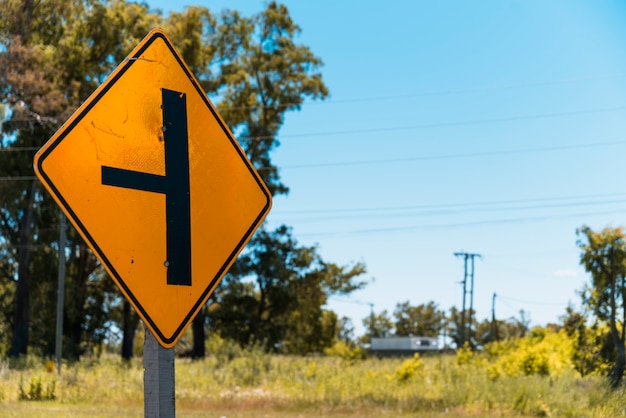 Kostenloses Foto straßenschild