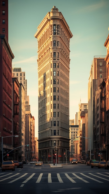 Strukturen und Architektur aus New York City