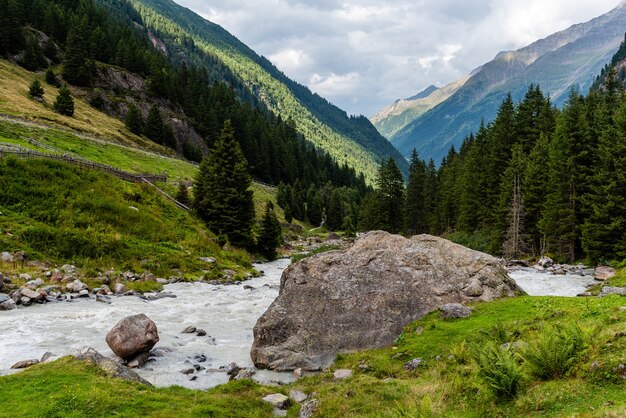 Stubaital Valley, Tirol, Österreich