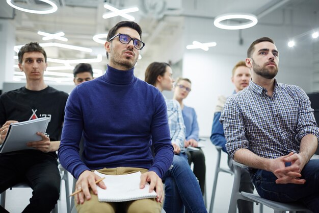 Studenten am Seminar