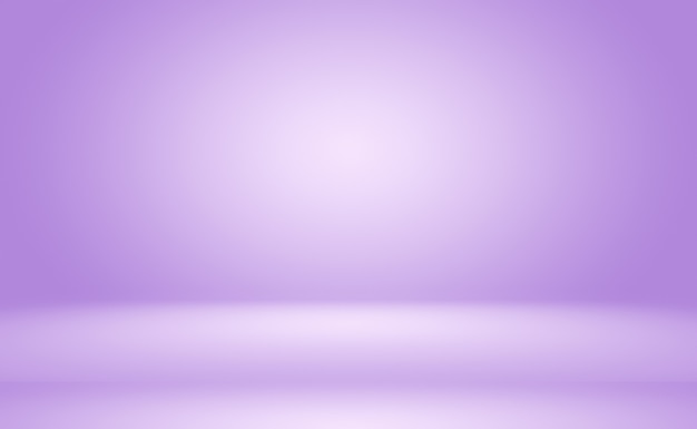 Studio-Hintergrund-Konzept - abstrakter leerer purpurroter Studioraumhintergrund der hellen Steigung für Produkt. Einfacher Studiohintergrund.