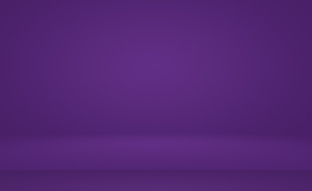 Studio-hintergrund-konzept - abstrakter leerer purpurroter studioraumhintergrund der hellen steigung für produkt. einfacher studiohintergrund.