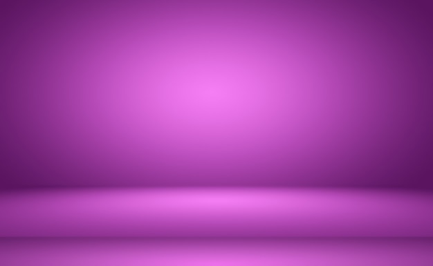 Studiohintergrundkonzept abstrakter leerer heller farbverlauf lila studioraumhintergrund für produkt p ...
