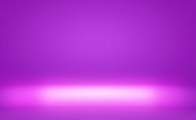 Studiohintergrundkonzept abstrakter leerer purpurroter Studioraumhintergrund des hellen Farbverlaufs für Produkt pl