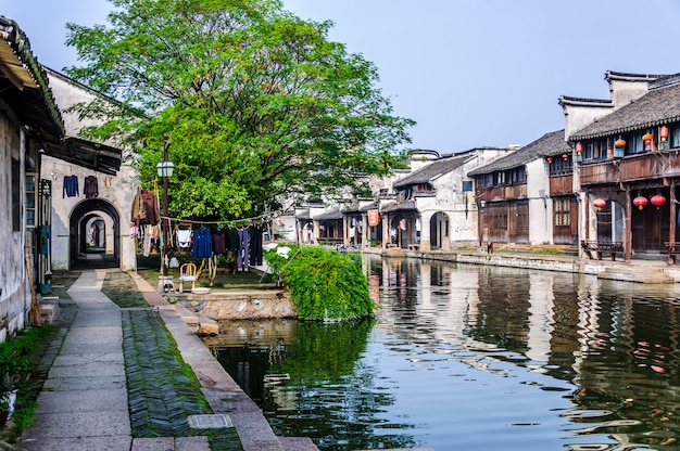 Südlichen wasser struktur straßenkultur china