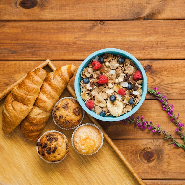 Süße Speisen zum Frühstück