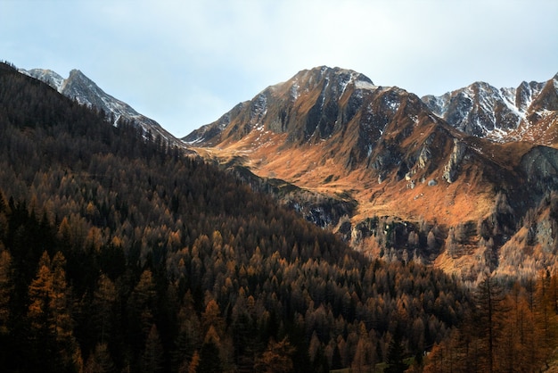 Kostenloses Foto szenische ansicht der berge