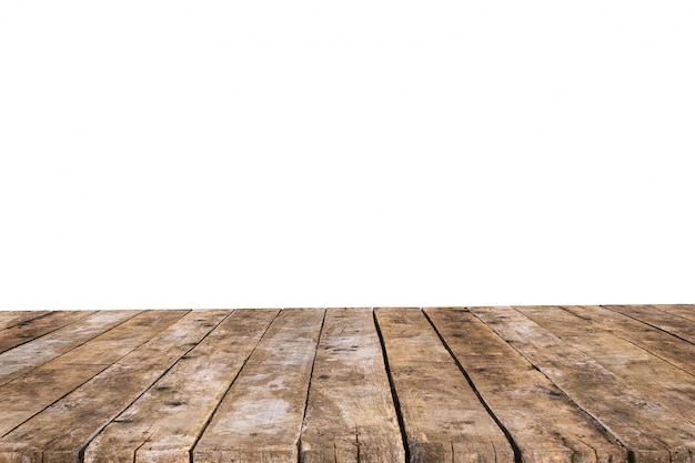 Tabelle gemacht mit alten Planken ohne Hintergrund