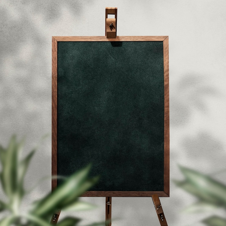 Kostenlose Foto tafel staffelei zeichen für hochzeiten und veranstaltungen