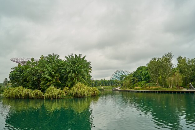 Tag Singapur leben wunderbare Landschaft