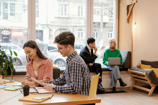 Teambesprechung für Startups