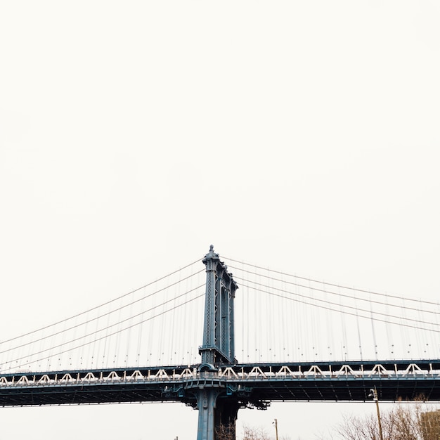 Teil der Brücke in New York