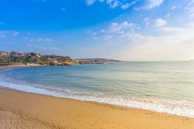 Textur der Meer Stein Stein Sommer weiß