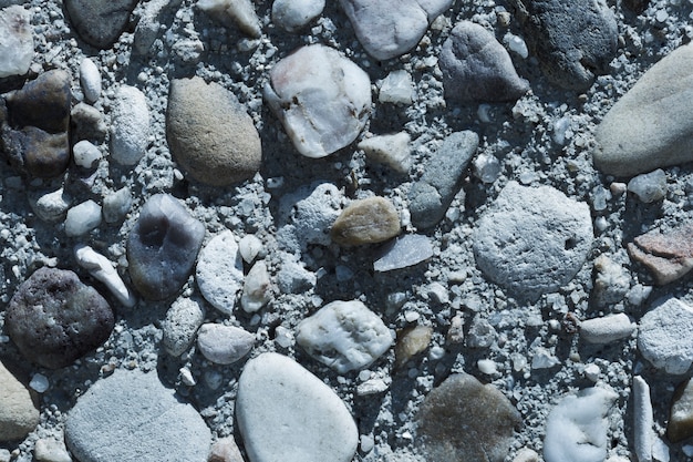 Textur der Nahaufnahme Steine