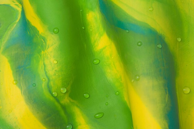 Tie-Dye-Ton-Hintergrund in grüner handgemachter kreativer Kunst abstrakter Art
