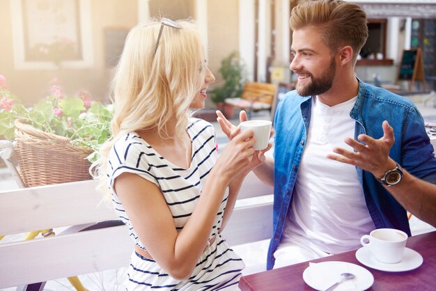 Toller Nachmittag im Cafe