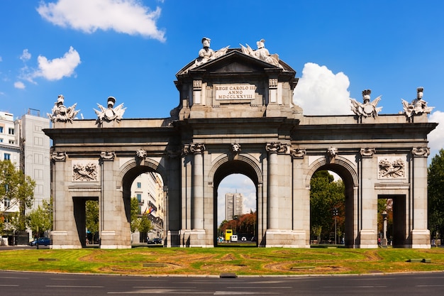 Tor von Toledo. Madrid, Spanien