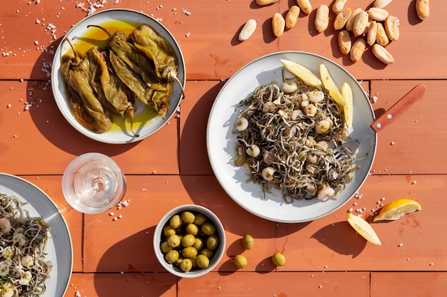 Traditionelle köstliche Gula-Gerichtszusammensetzung