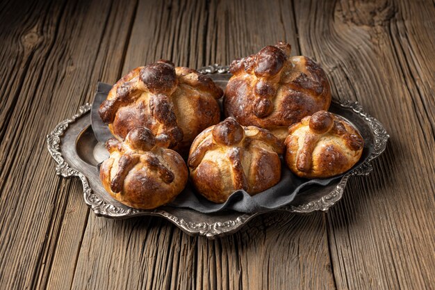 Traditionelles Brot der toten Anordnung