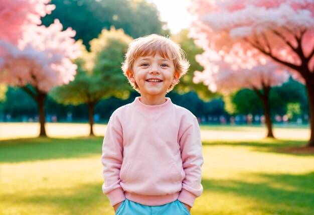 Traumhafte Feier des Tages der Kinder