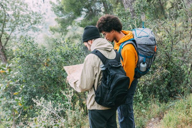 Trekking in der Natur