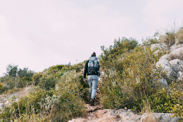 Trekking in der Natur