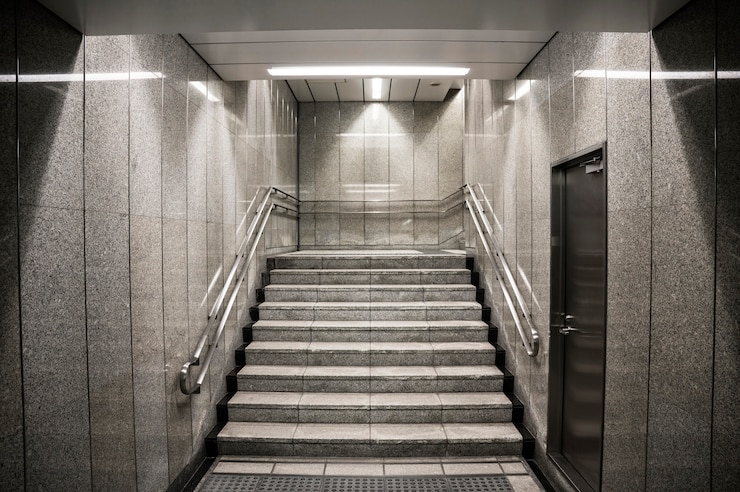 Kostenlose Foto treppe eines gebäudes
