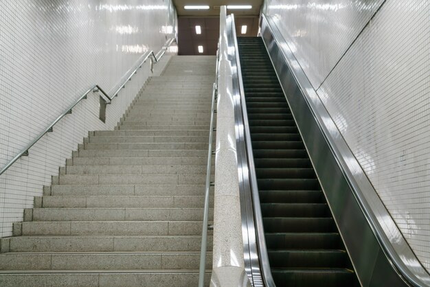 Treppe in der U-Bahn-Station