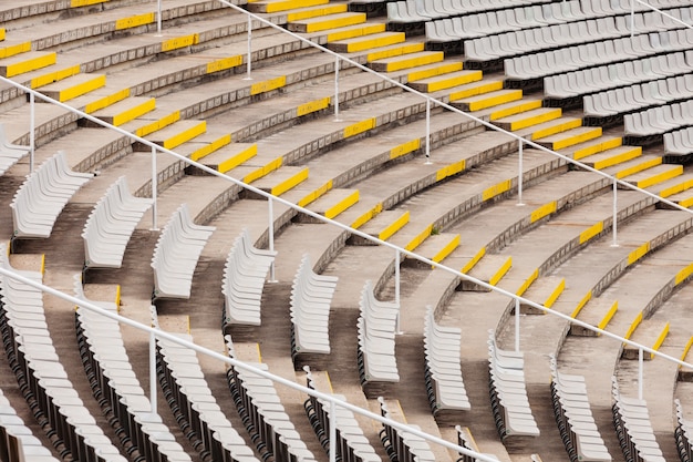 Kostenloses Foto tribunen des großen stadions