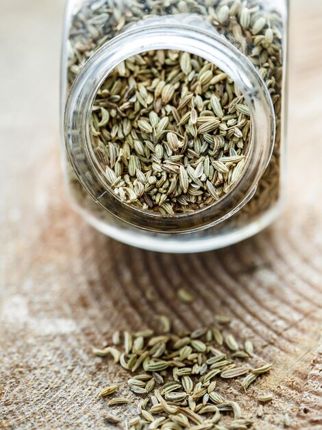 Trockener Fenchel