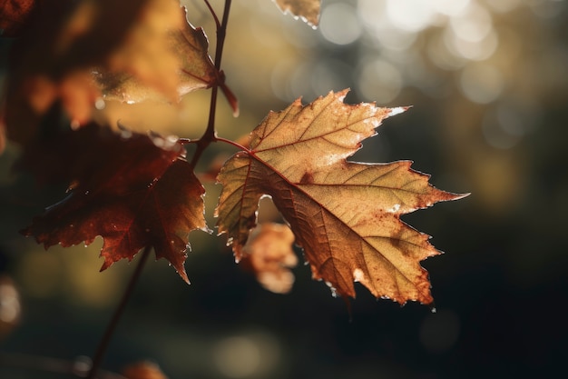 Kostenloses Foto trockenes herbstlaub