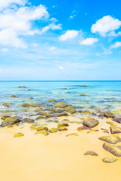 Kostenloses Foto tropical meer strand