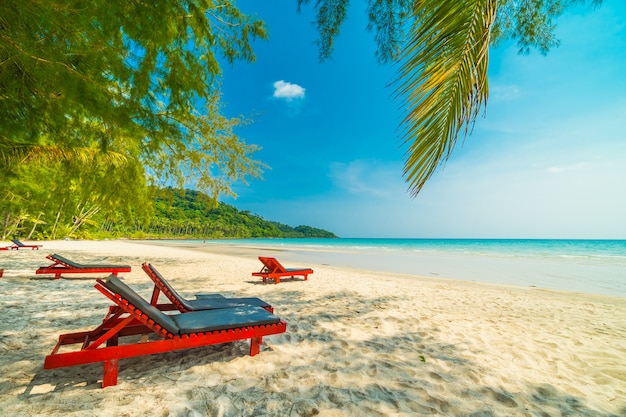 Kostenloses Foto tropischer strand der schönen natur