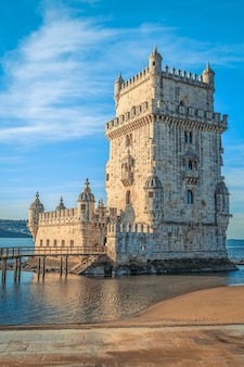 Turm von belem (torre de belem), lissabon, portugal.