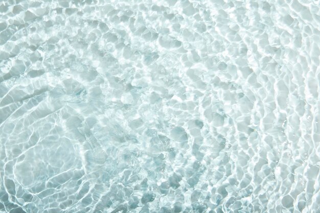 Übersicht über die Textur des klaren Ozeanwassers