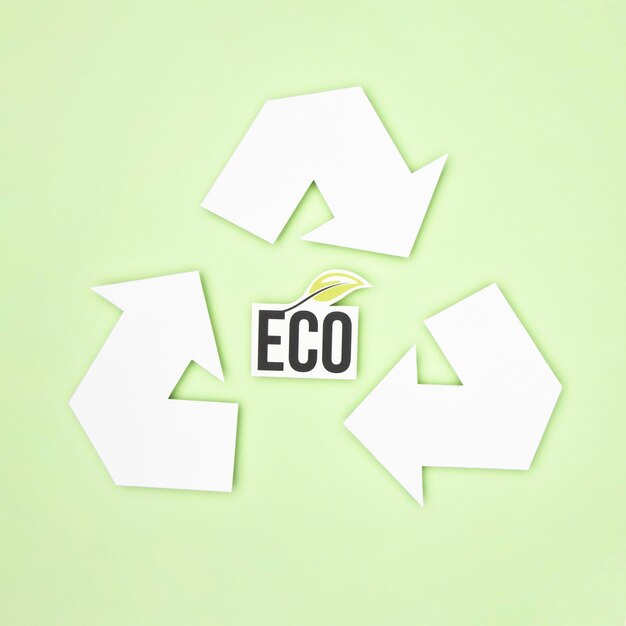 Umweltfreundliches Recyclingkonzept