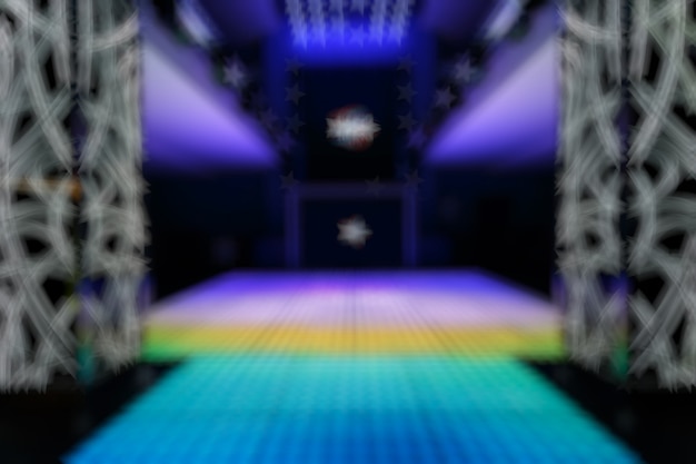 Unfocused Eintrag Disco Farben