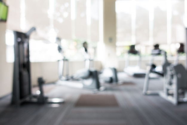 Unscharfe Fitnesscenter