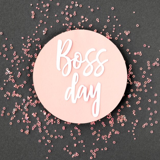 Unterschreiben Sie mit Boss Day Event