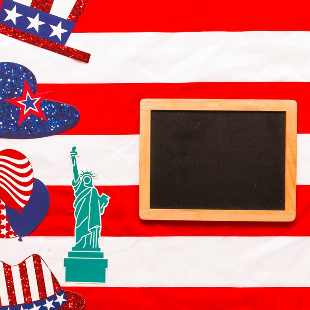 USA-Unabhängigkeitstagzusammensetzung mit Schiefer