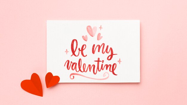 Valentinstag Arrangement mit Text