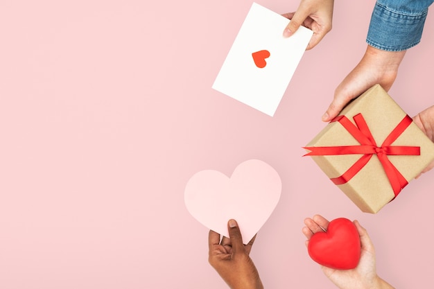 Valentinstag Herzen Grenzfeier DIY Basteln